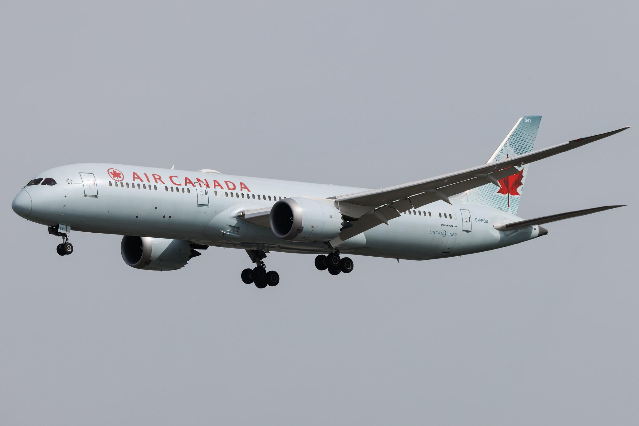 Frankfurt Airport: Air Canada (AC / ACA) | Boeing 787-9 Dreamliner B789 | C-FPQB | MSN 35270