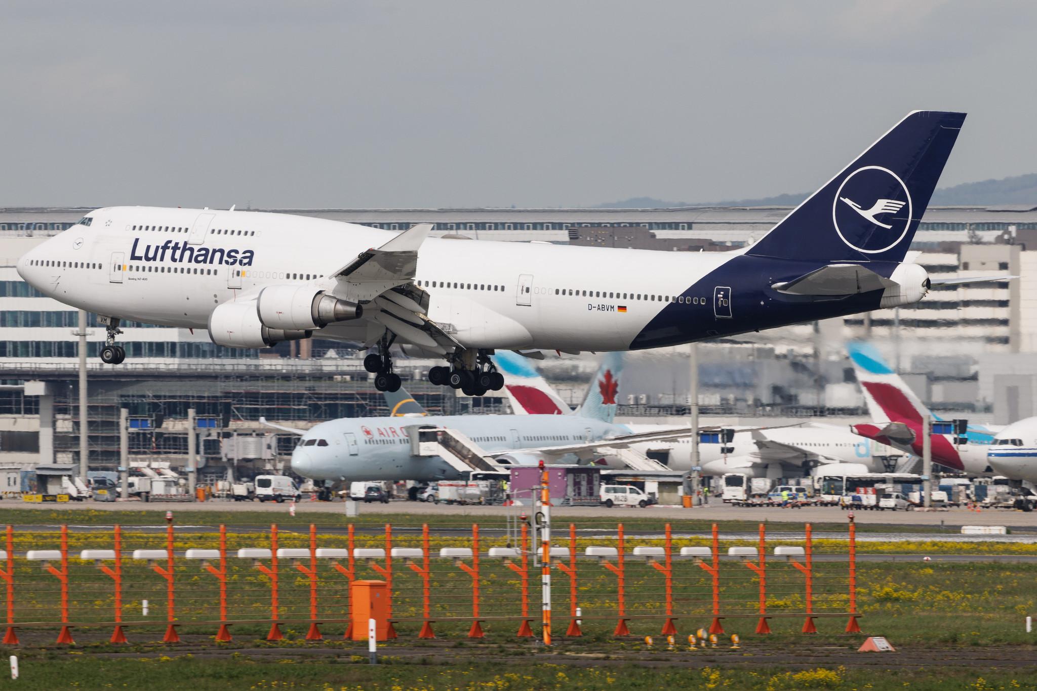 Frankfurt Airport: Lufthansa (LH / DLH) | Boeing 747-430 B744 | D-ABVM | MSN 29101