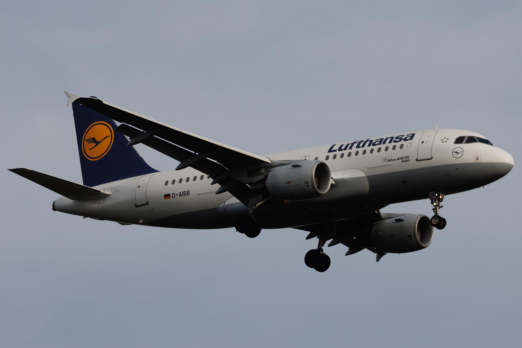 Frankfurt Airport: Lufthansa (LH / DLH) | Airbus A319-112 A319 | D-AIBB | MSN 4182