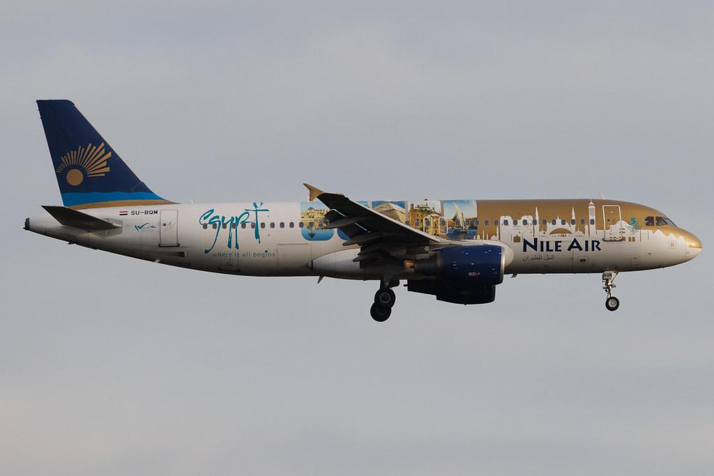 Frankfurt Airport: Nile Air (NP / NIA) | Livery: Egypt Livery | Airbus A320-214 A320 | SU-BQM | MSN 04310