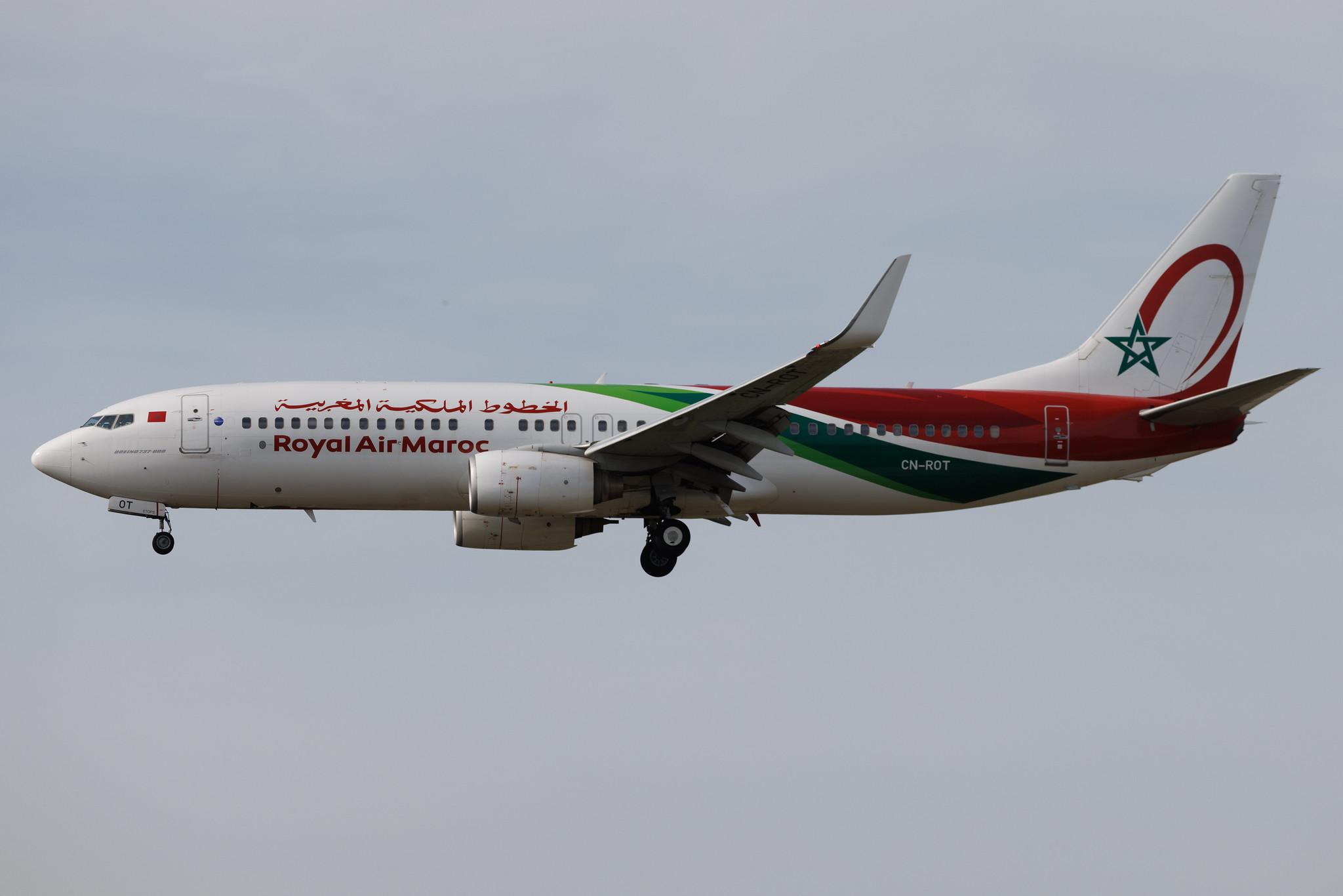 Frankfurt Airport: Royal Air Maroc (AT / RAM) | Boeing 737-8B6 B738 | CN-ROT | MSN 33068