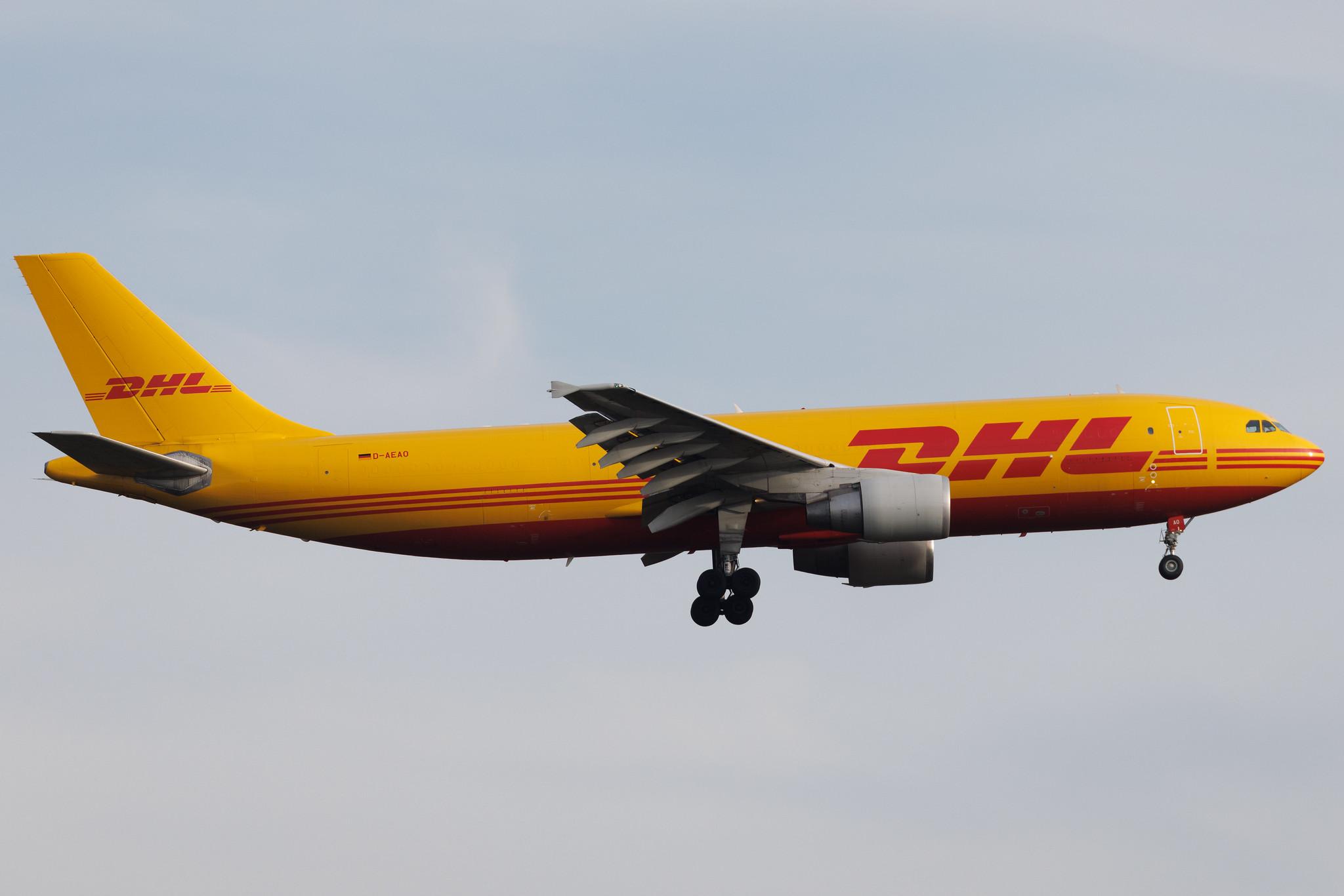 Frankfurt Airport: DHL (D0 / DHK) | Operator: European Air Transport | Airbus A300B4-622R(F) A306 | D-AEAO | MSN 711