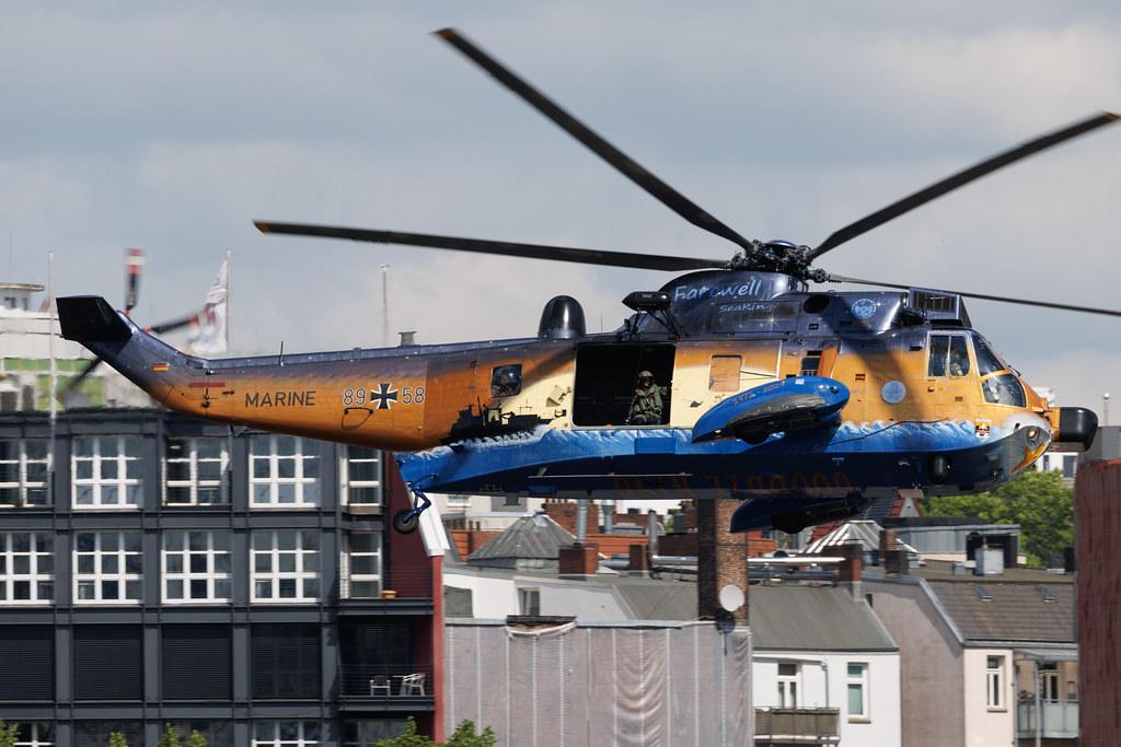 SOS Joint Rescue Operation: German Navy (/ GNY) | Westland Sea King Mk.41 | 89+58 | MSN WA759