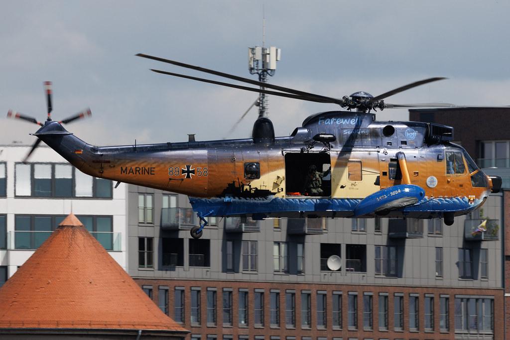 SOS Joint Rescue Operation: German Navy (/ GNY) | Westland Sea King Mk.41 | 89+58 | MSN WA759
