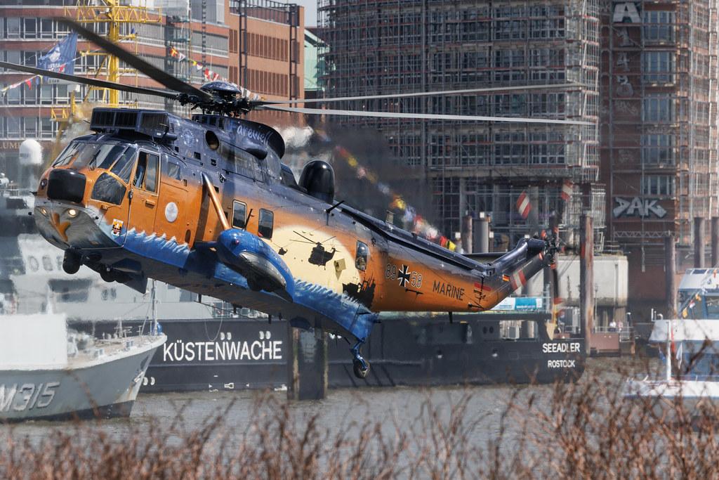 SOS Joint Rescue Operation: German Navy (/ GNY) | Westland Sea King Mk.41 | 89+58 | MSN WA759