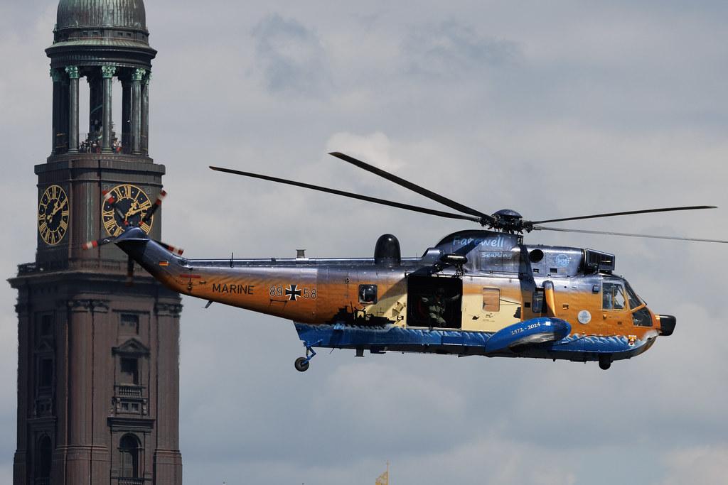 SOS Joint Rescue Operation: German Navy (/ GNY) | Westland Sea King Mk.41 | 89+58 | MSN WA759