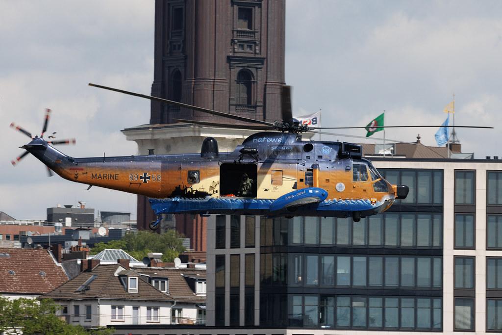 SOS Joint Rescue Operation: German Navy (/ GNY) | Westland Sea King Mk.41 | 89+58 | MSN WA759