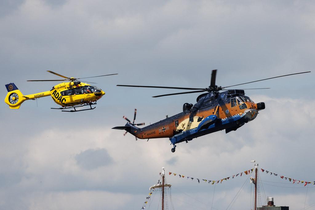 SOS Joint Rescue Operation: German Navy (/ GNY) | Westland Sea King Mk.41 | 89+58 | MSN WA759