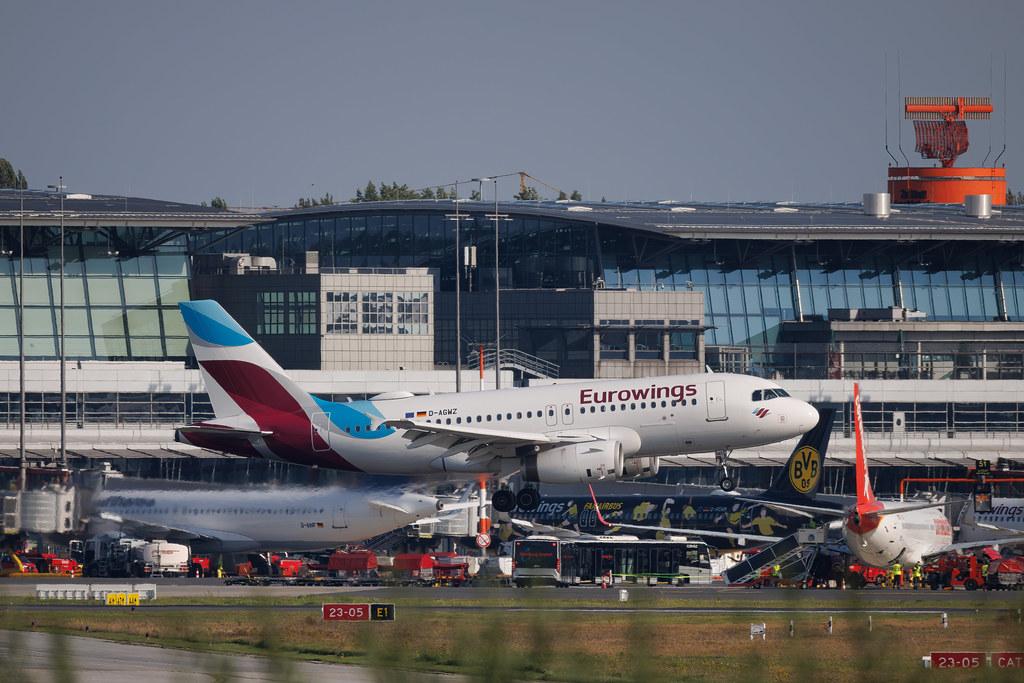 Hamburg Airport: Eurowings (EW / EWG) | Airbus A319-132 A319 | D-AGWZ | MSN 5978