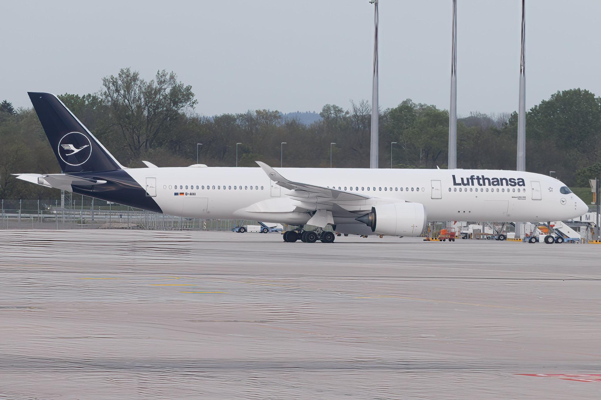Munich Airport: Lufthansa (LH / DLH) | Airbus A350-941 A359 | D-AIXI | MSN 202