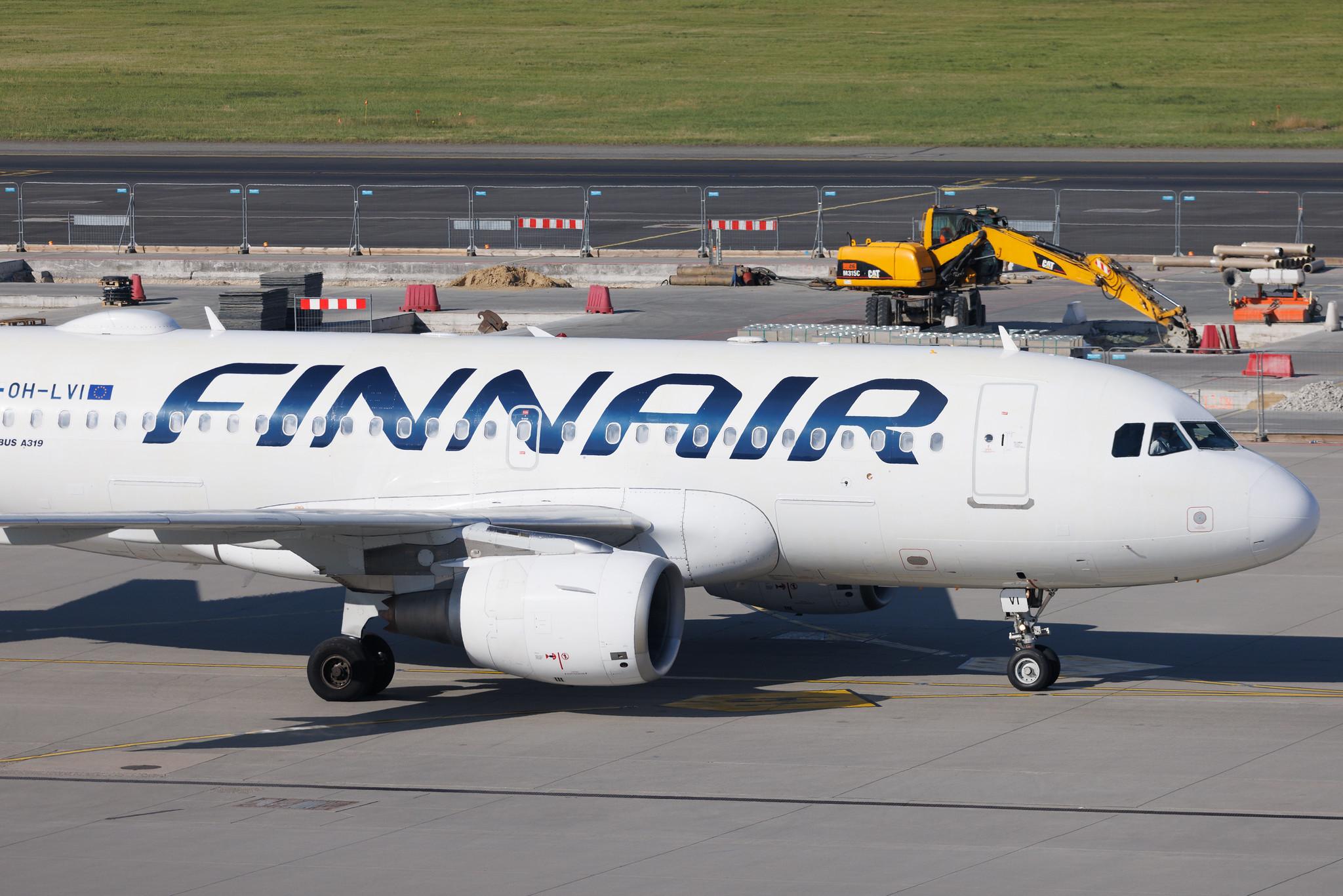 Warsaw Chopin Airport: Finnair (AY / FIN) | Airbus A319-112 A319 | OH-LVI | MSN 1364