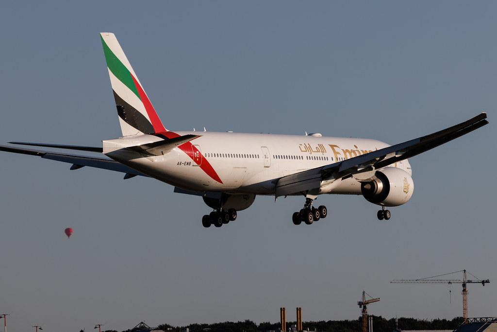 Hamburg Airport: Emirates (EK / UAE) | Boeing 777-21H(LR) B77L | A6-EWB | MSN 35573