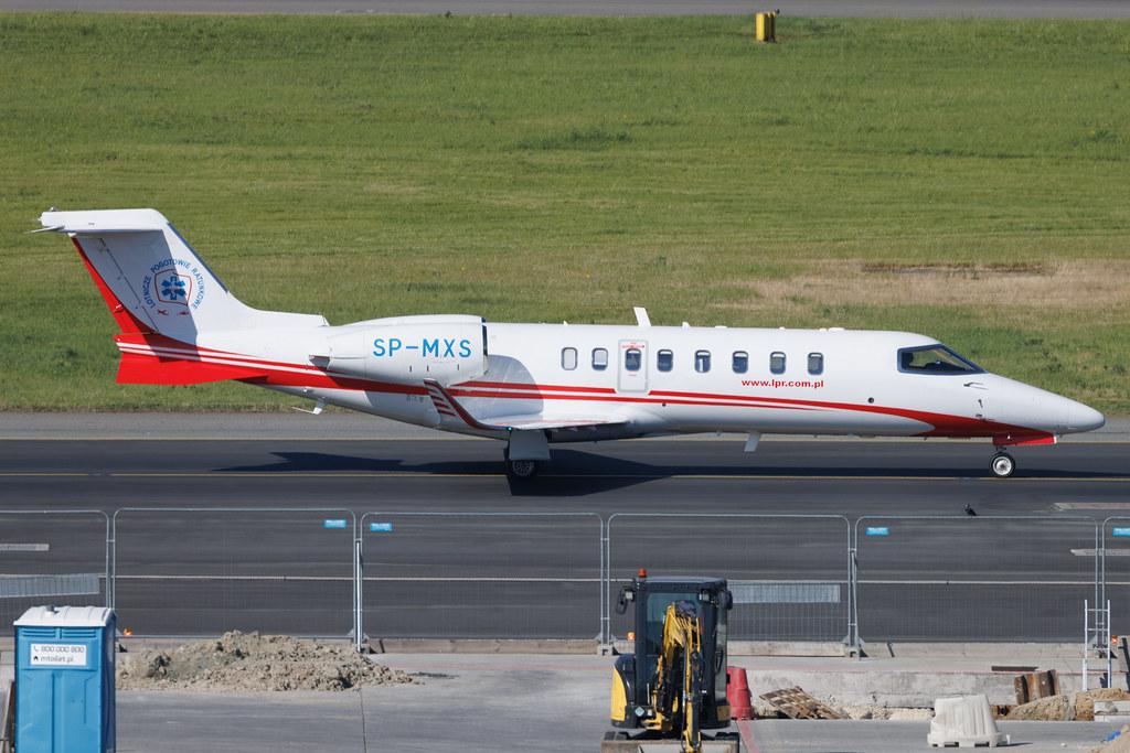 Warsaw Chopin Airport: Lotnicze Pogotowie Ratunkowe (/ LPR) | Operator: Polish Medical Air Rescue | Learjet 75 LJ75 | SP-MXS | MSN 45-596
