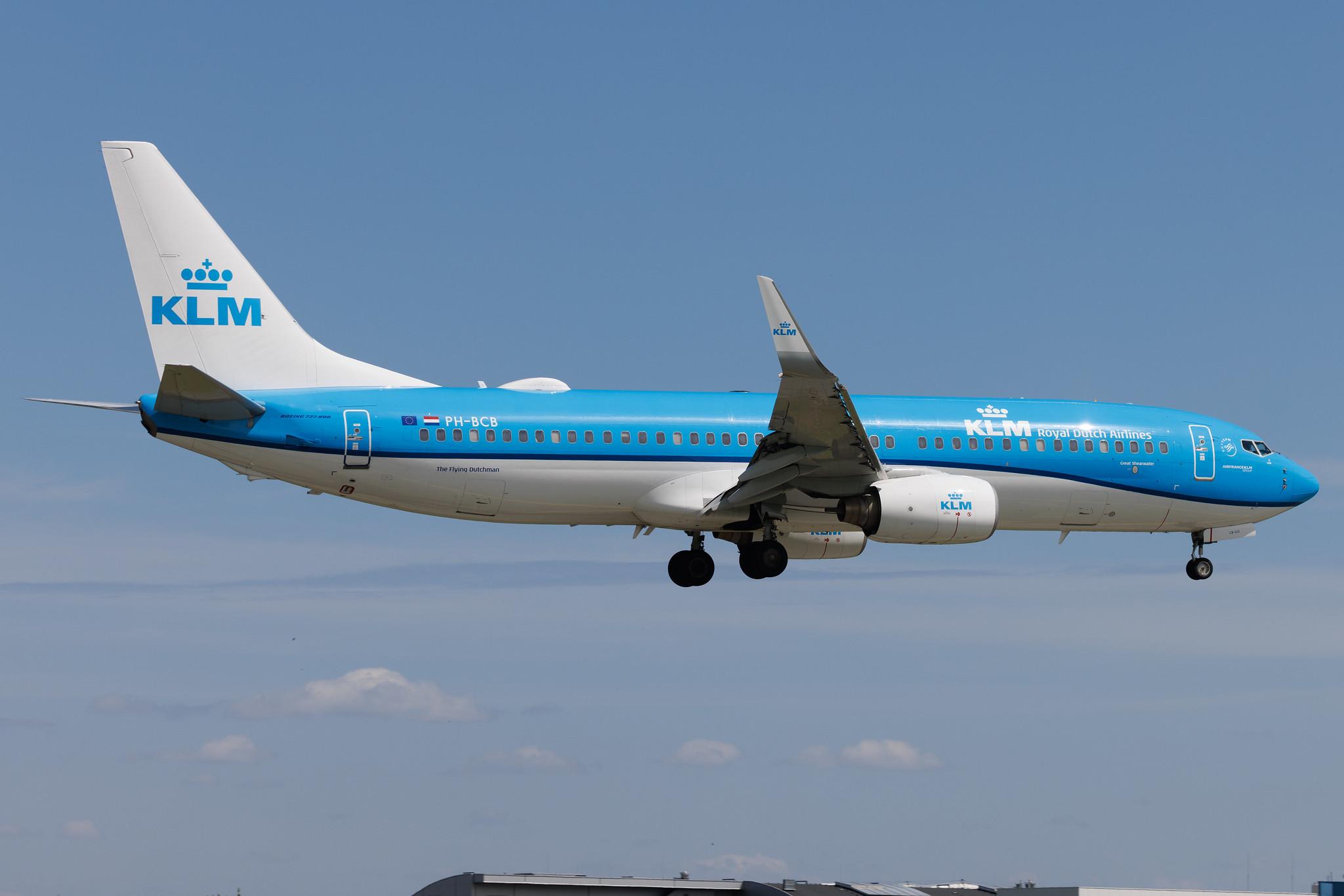 Warsaw Chopin Airport: KLM (KL / KLM) | Boeing 737-8K2 B738 | PH-BCB | MSN 39443