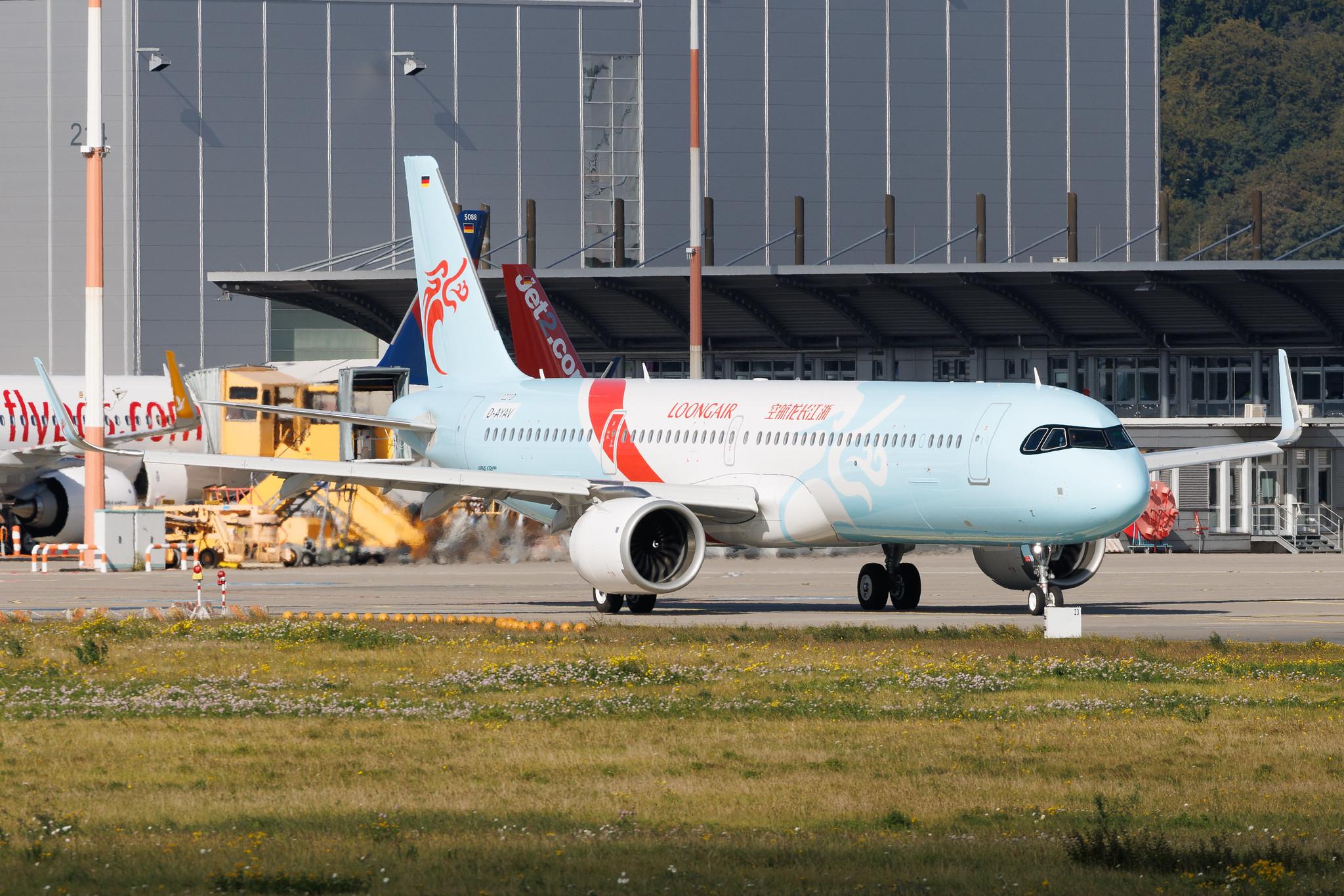 Hamburg Finkenwerder: Loong Air (GJ / CDC) | Airbus A321-251NX A21N | D-AYAV | MSN 12210