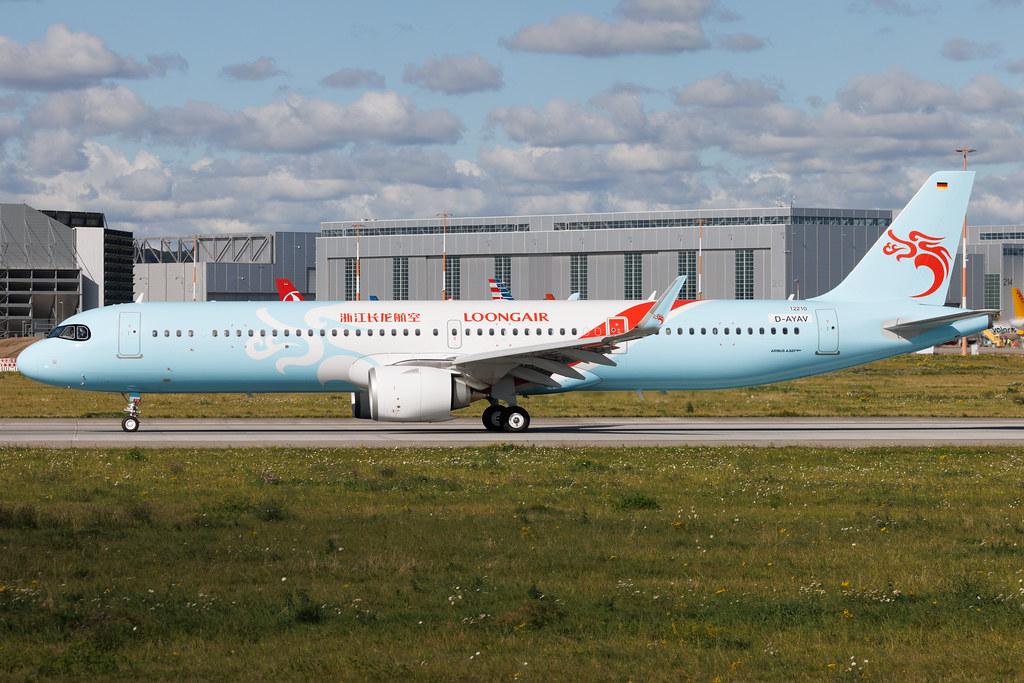 Hamburg Finkenwerder: Loong Air (GJ / CDC) | Airbus A321-251NX A21N | D-AYAV | MSN 12210