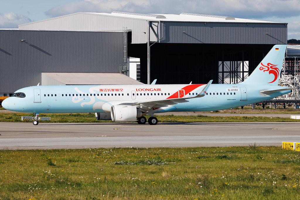 Hamburg Finkenwerder: Loong Air (GJ / CDC) | Airbus A321-251NX A21N | D-AYAV | MSN 12210