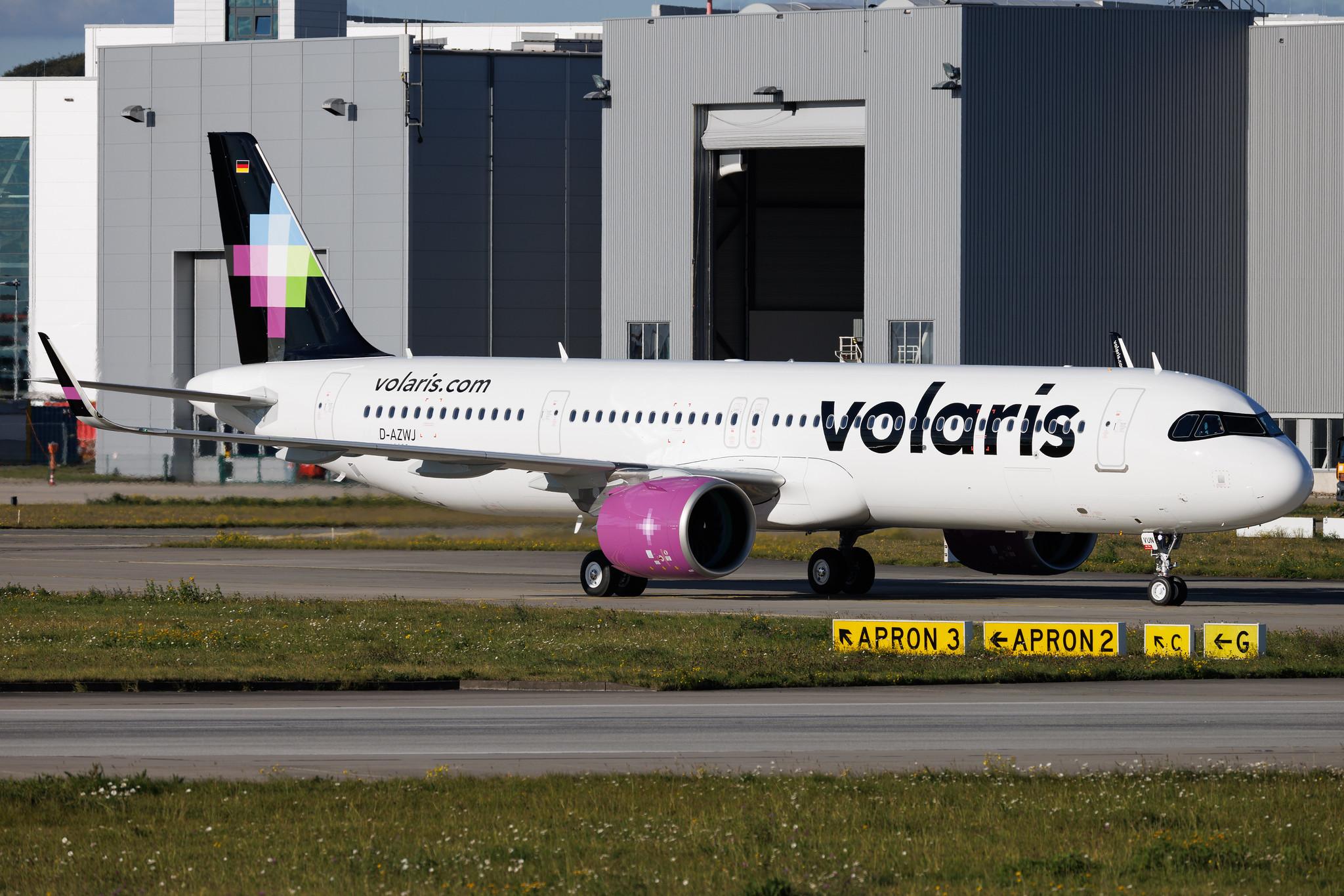 Hamburg Finkenwerder: Volaris (Y4 / VOI) | Airbus A321-271NX A21N | D-AZWJ | XA-VUN | MSN 12202