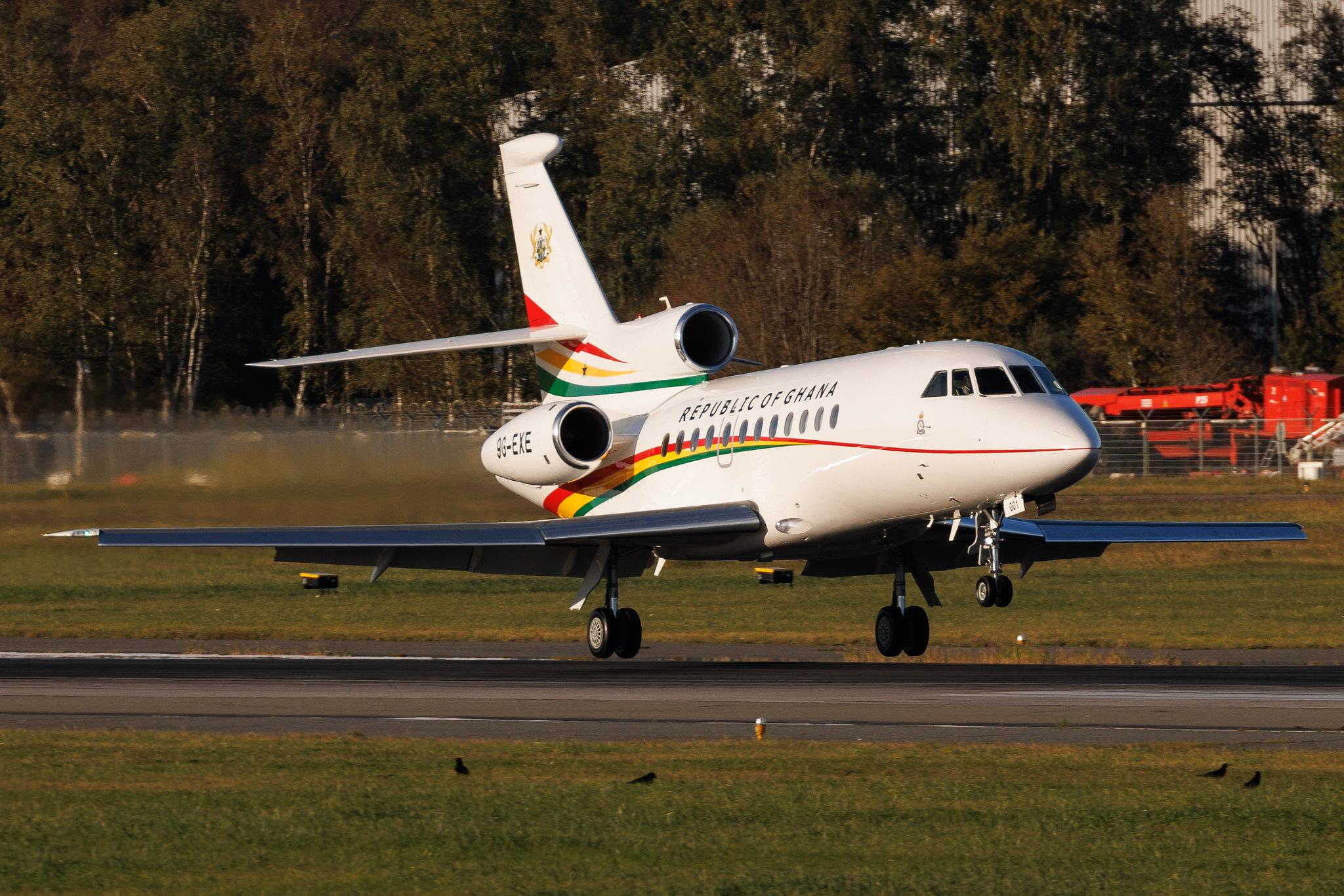 Hamburg Airport: Ghana - Government | Dassault Falcon 900EX F900 | 9G-EXE | MSN 241