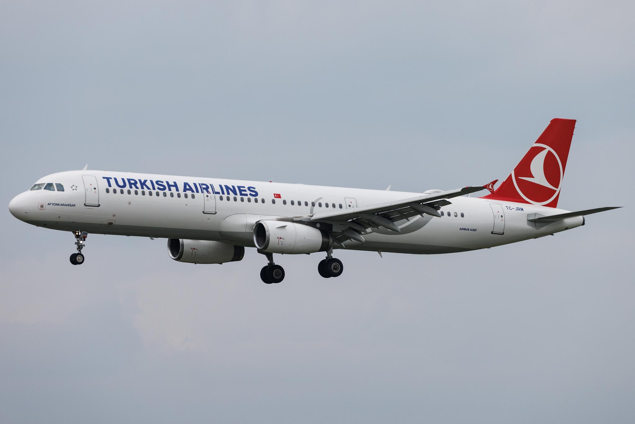 Hamburg Airport: Turkish Airlines (TK / THY) | Airbus A321-231 A321 | TC-JRM | MSN 4643