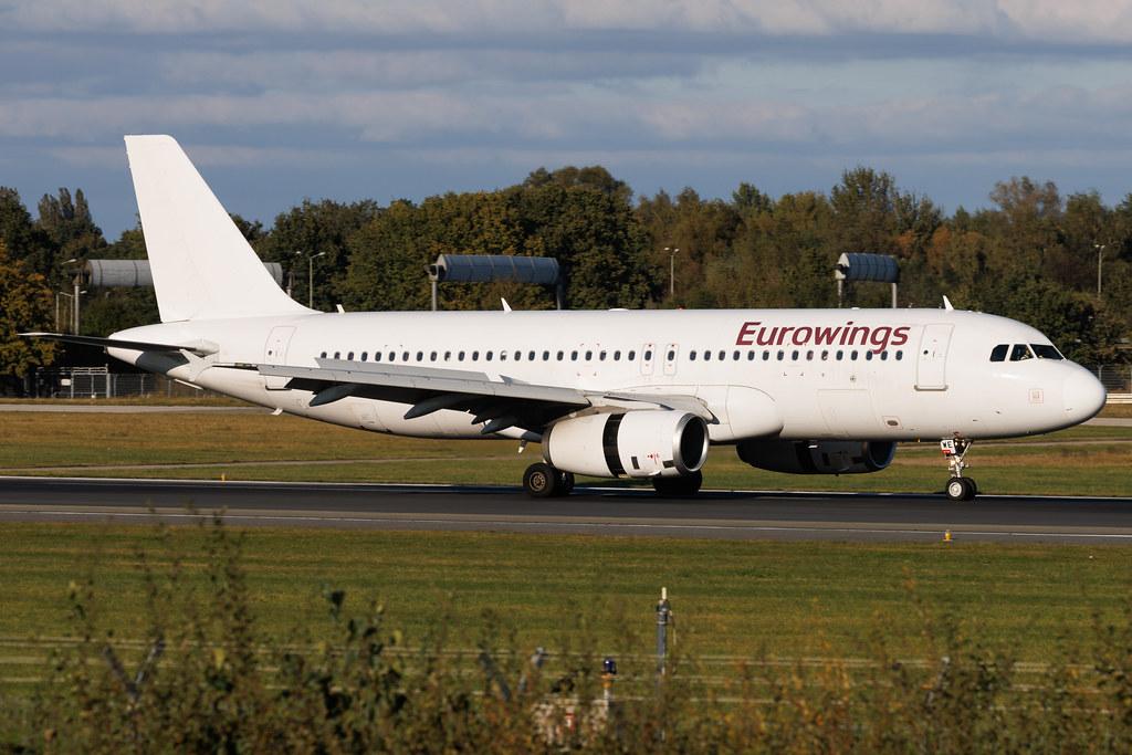 Hamburg Airport: Eurowings (EW / EWG) | Operator: Avion Express Malta | Airbus A320-232 A320 | 9H-SWE | MSN 05139