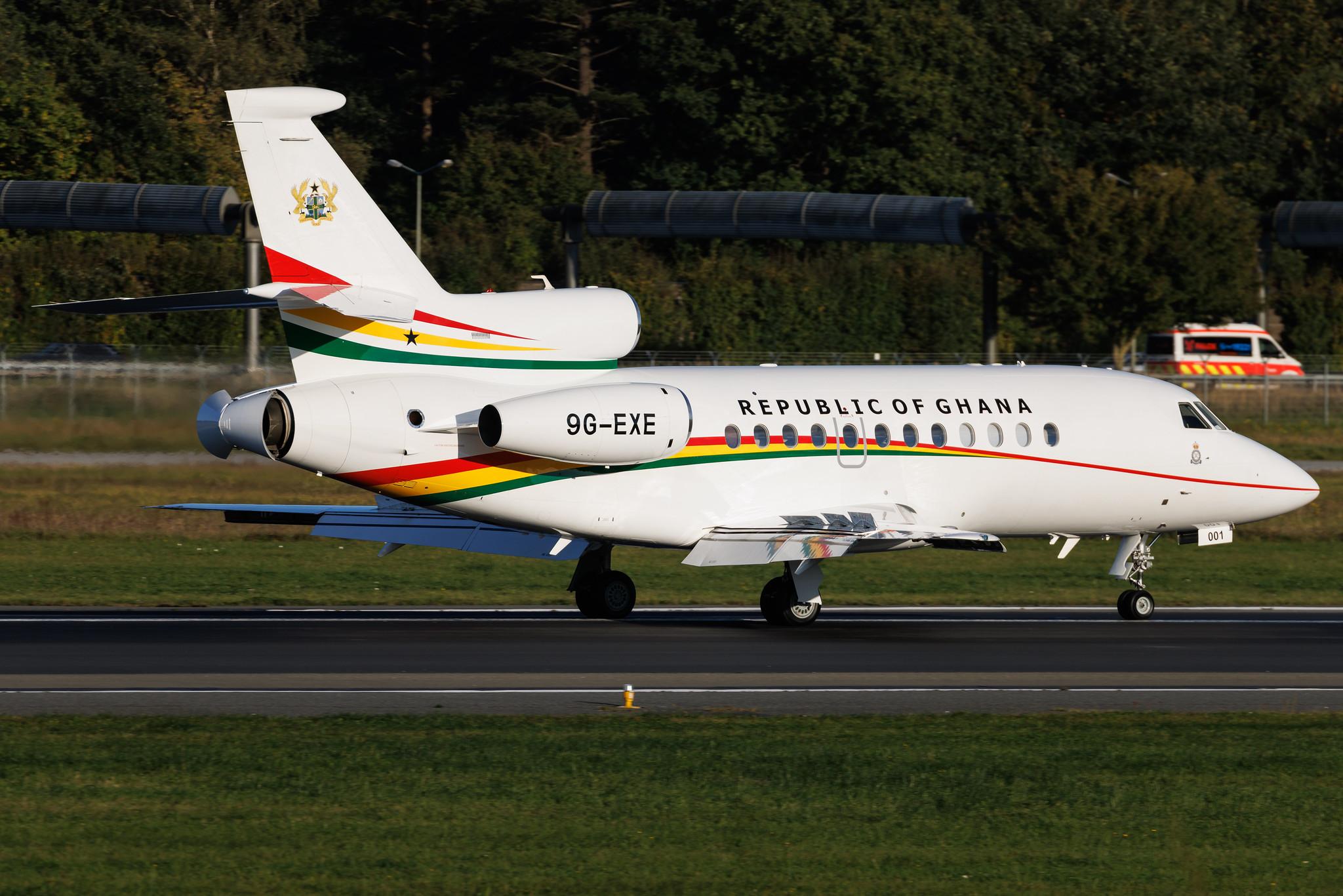 Hamburg Airport: Ghana - Government | Dassault Falcon 900EX F900 | 9G-EXE | MSN 241