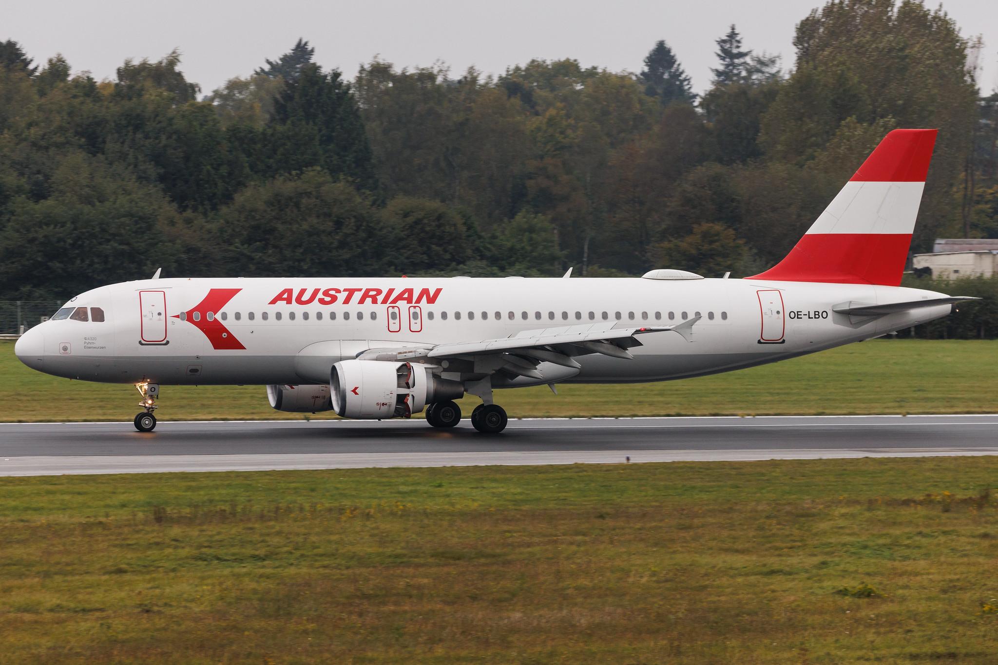 Hamburg Airport: Austrian Airlines (OS / AUA) | Livery: Retro Livery | Airbus A320-214 A320 | OE-LBO | MSN 0776