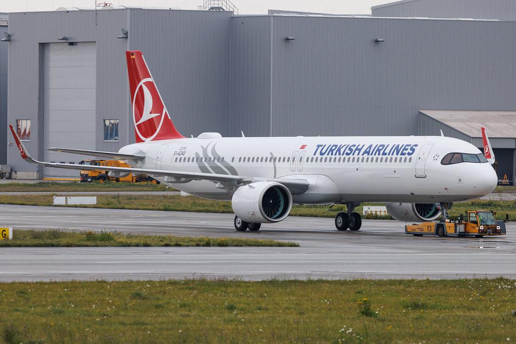 Hamburg Finkenwerder: Turkish Airlines (TK / THY) | Airbus A321-271NX A21N | D-AZAO | TC-LPN | MSN 12115