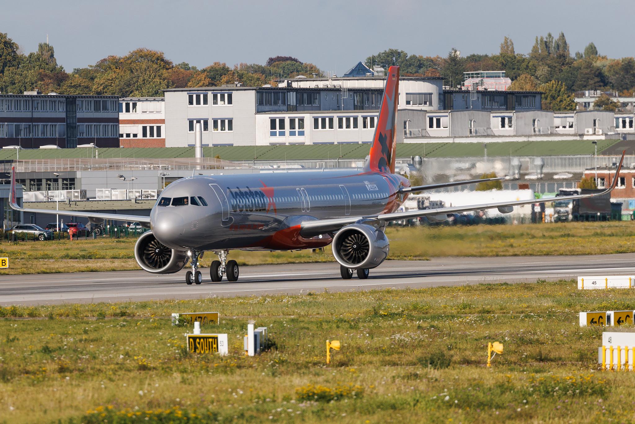 Hamburg Finkenwerder: Jetstar Airways (JQ / JST) | Airbus A321-251NX A21N | D-AXXH | VH-OYR | MSN 12160