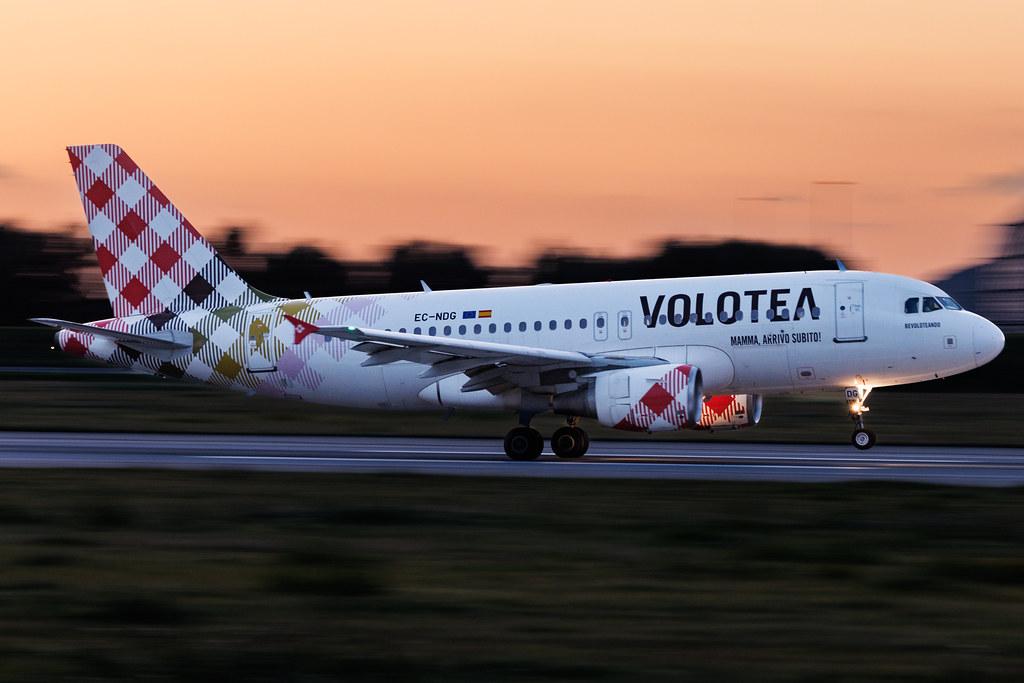 Hamburg Finkenwerder: Volotea (V7 / VOE) | Airbus A319-112 A319 | EC-NDG | MSN 03364