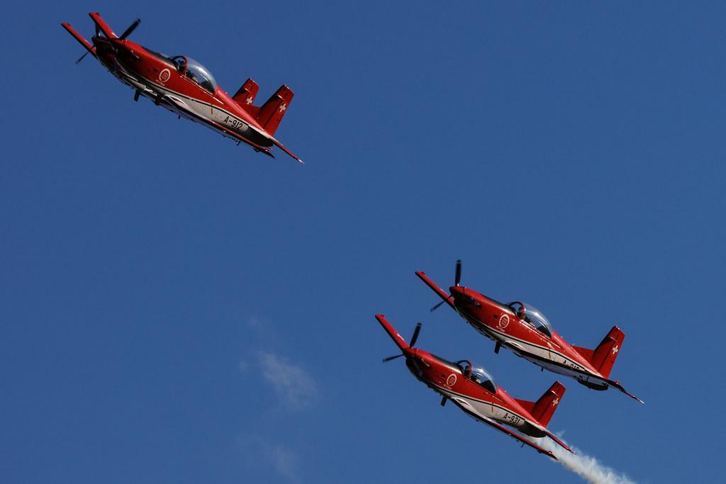 ANTIDOTUM Airshow Leszno: Swiss Air Force (/ SUI) | Pilatus NCPC-7 | A-912 | MSN 320