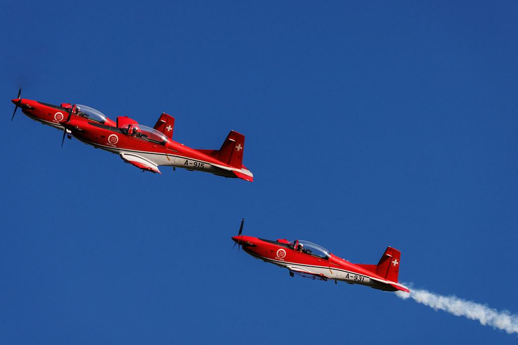 ANTIDOTUM Airshow Leszno: Swiss Air Force (/ SUI) | Pilatus NCPC-7 | A-912 | MSN 320