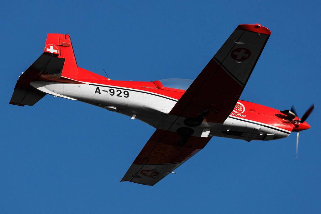 ANTIDOTUM Airshow Leszno: Swiss Air Force (/ SUI) | Pilatus NCPC-7 | A-929 | MSN 337
