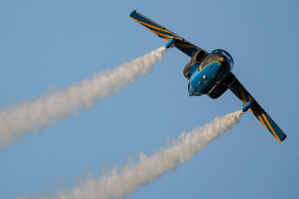 ANTIDOTUM Airshow Leszno: Swedish Air Force | Saab Sk 60 | 60062 | MSN 60-062