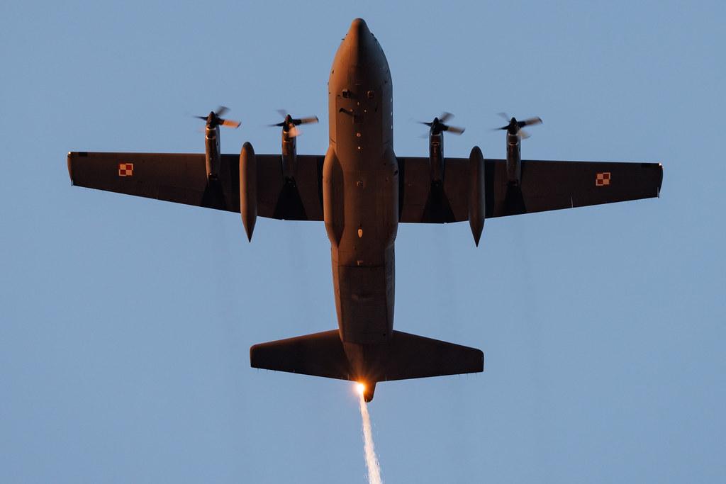 ANTIDOTUM Airshow Leszno: Polish Air Force (/ PLF) | Lockheed C-130E Hercules (L-382) C130 | 1501 | MSN 382-4428