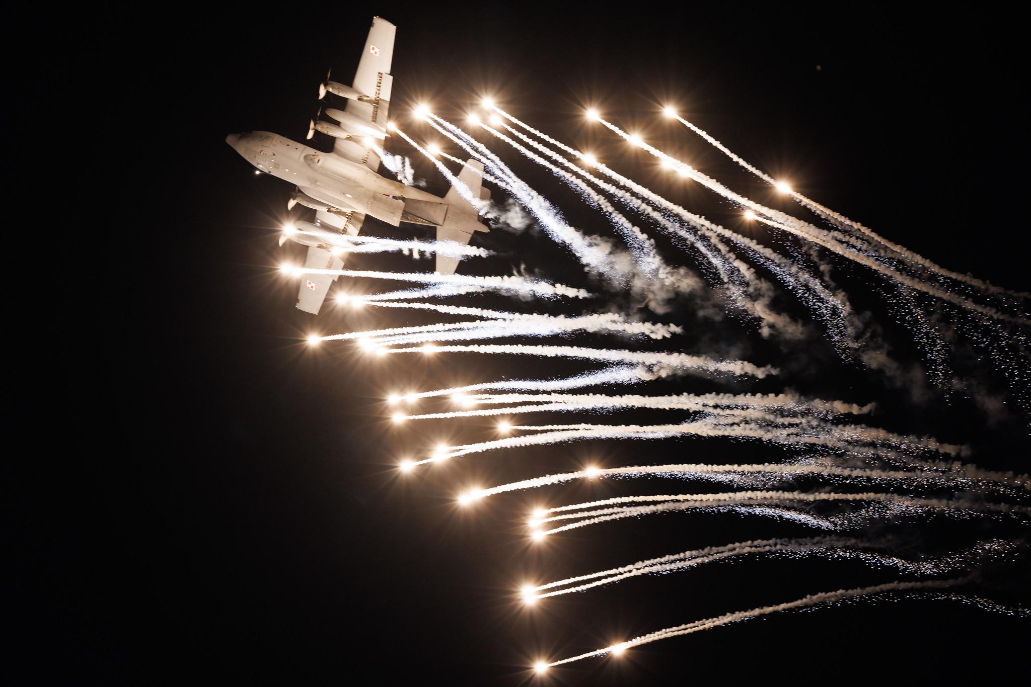 ANTIDOTUM Airshow Leszno: Polish Air Force (/ PLF) | Lockheed C-130E Hercules (L-382) C130 | 1501 | MSN 382-4428