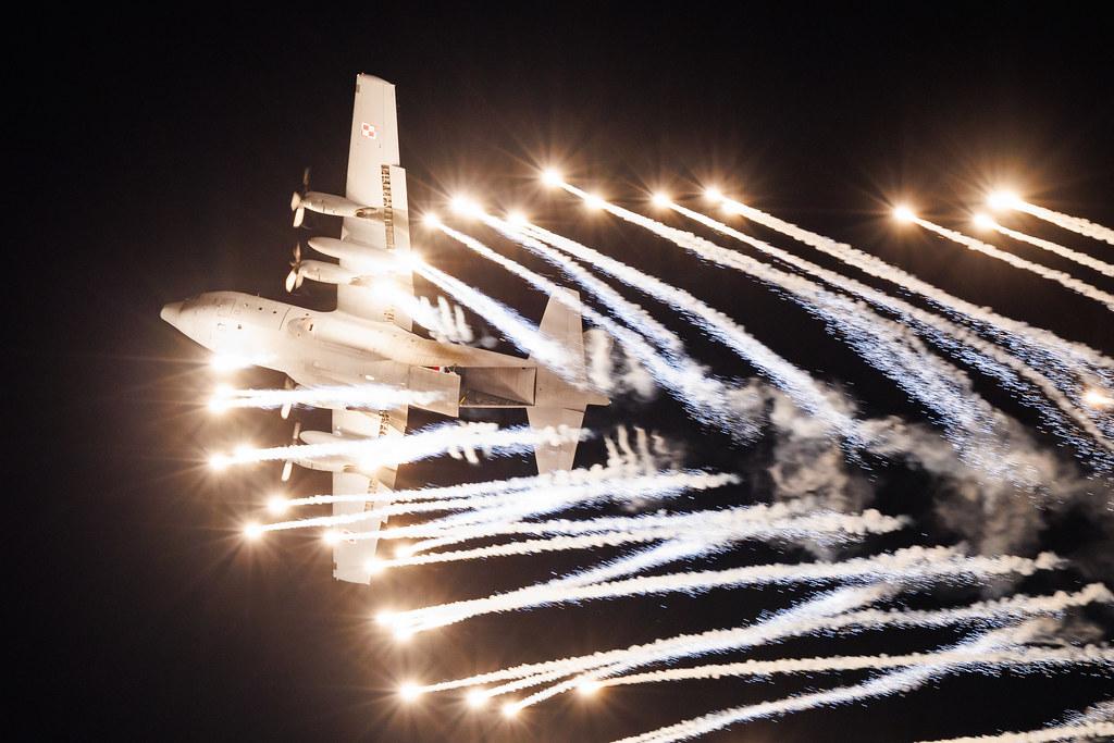 ANTIDOTUM Airshow Leszno: Polish Air Force (/ PLF) | Lockheed C-130E Hercules (L-382) C130 | 1501 | MSN 382-4428