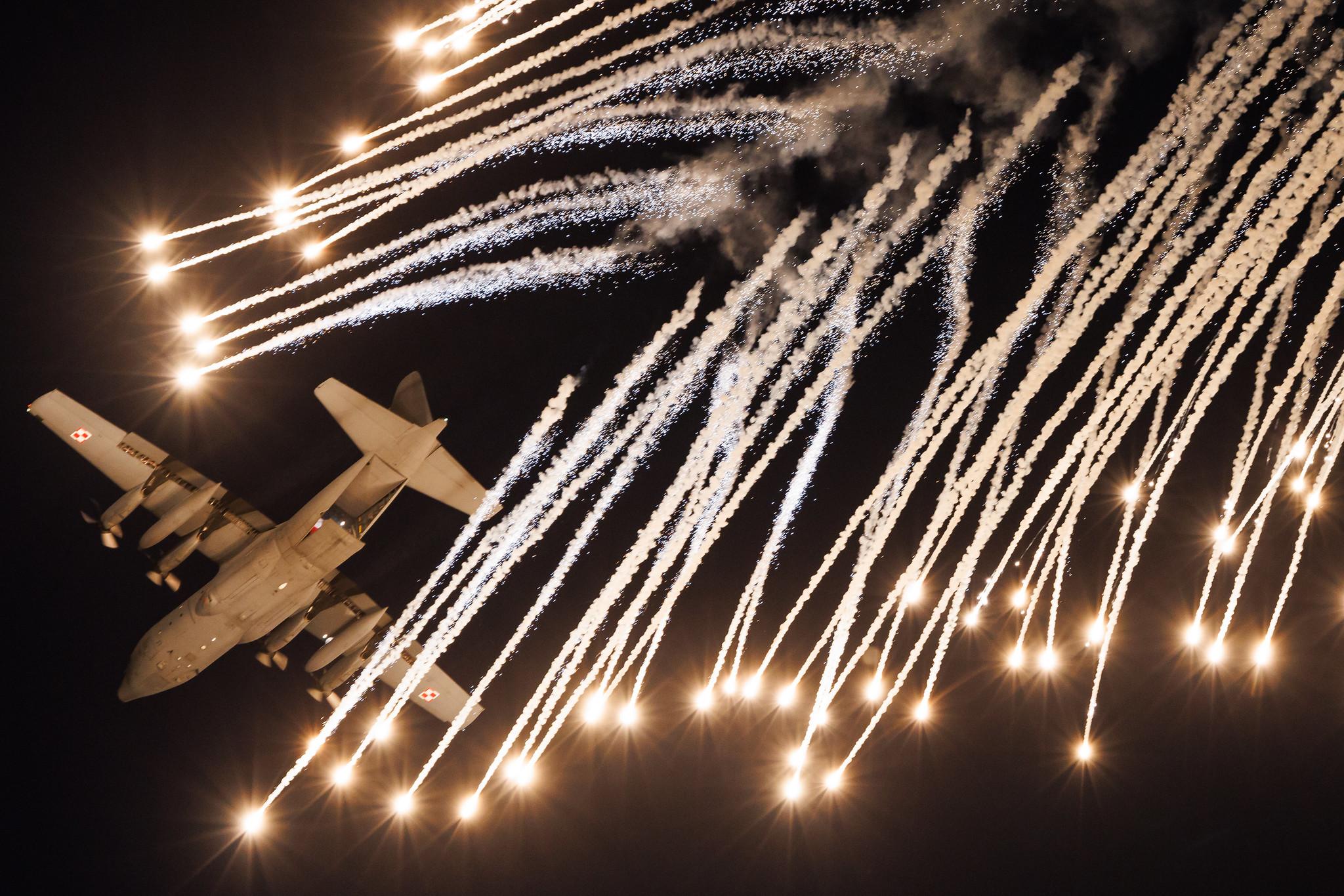 ANTIDOTUM Airshow Leszno: Polish Air Force (/ PLF) | Lockheed C-130E Hercules (L-382) C130 | 1501 | MSN 382-4428