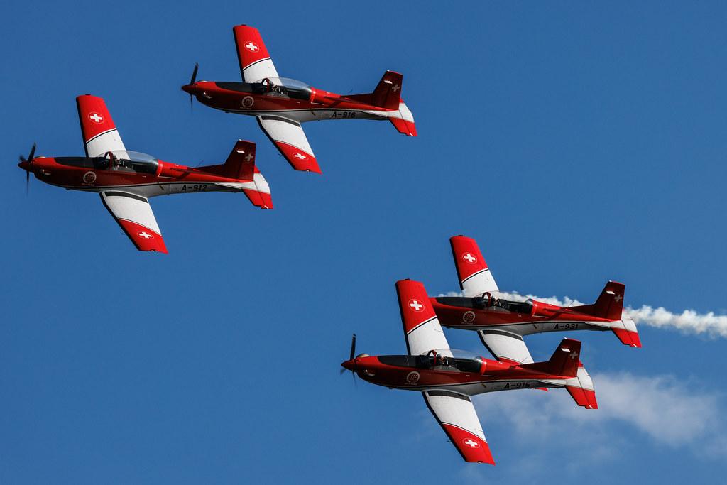 ANTIDOTUM Airshow Leszno: Swiss Air Force (/ SUI) | Pilatus NCPC-7 | A-912 | MSN 320