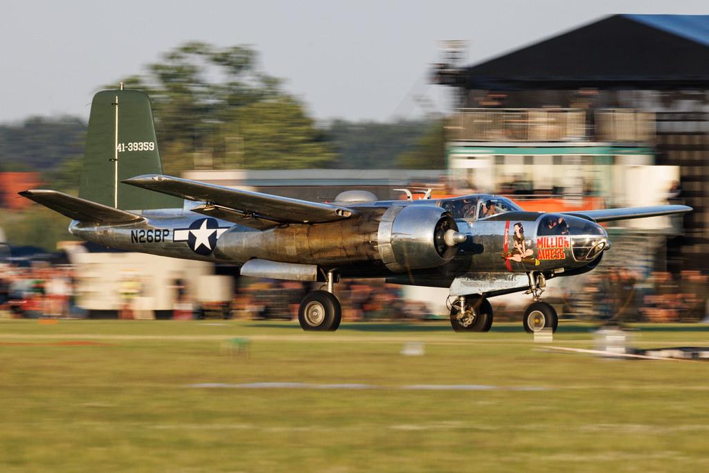 ANTIDOTUM Airshow Leszno: Marine Aviation Museum | Douglas B-26K Invader B26 | N26BP | MSN 41-39359