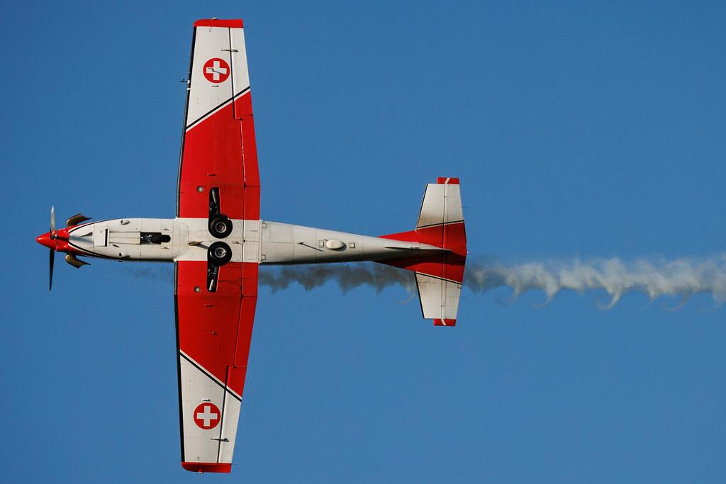 ANTIDOTUM Airshow Leszno: Swiss Air Force (/ SUI) | Pilatus NCPC-7 | A-929 | MSN 337