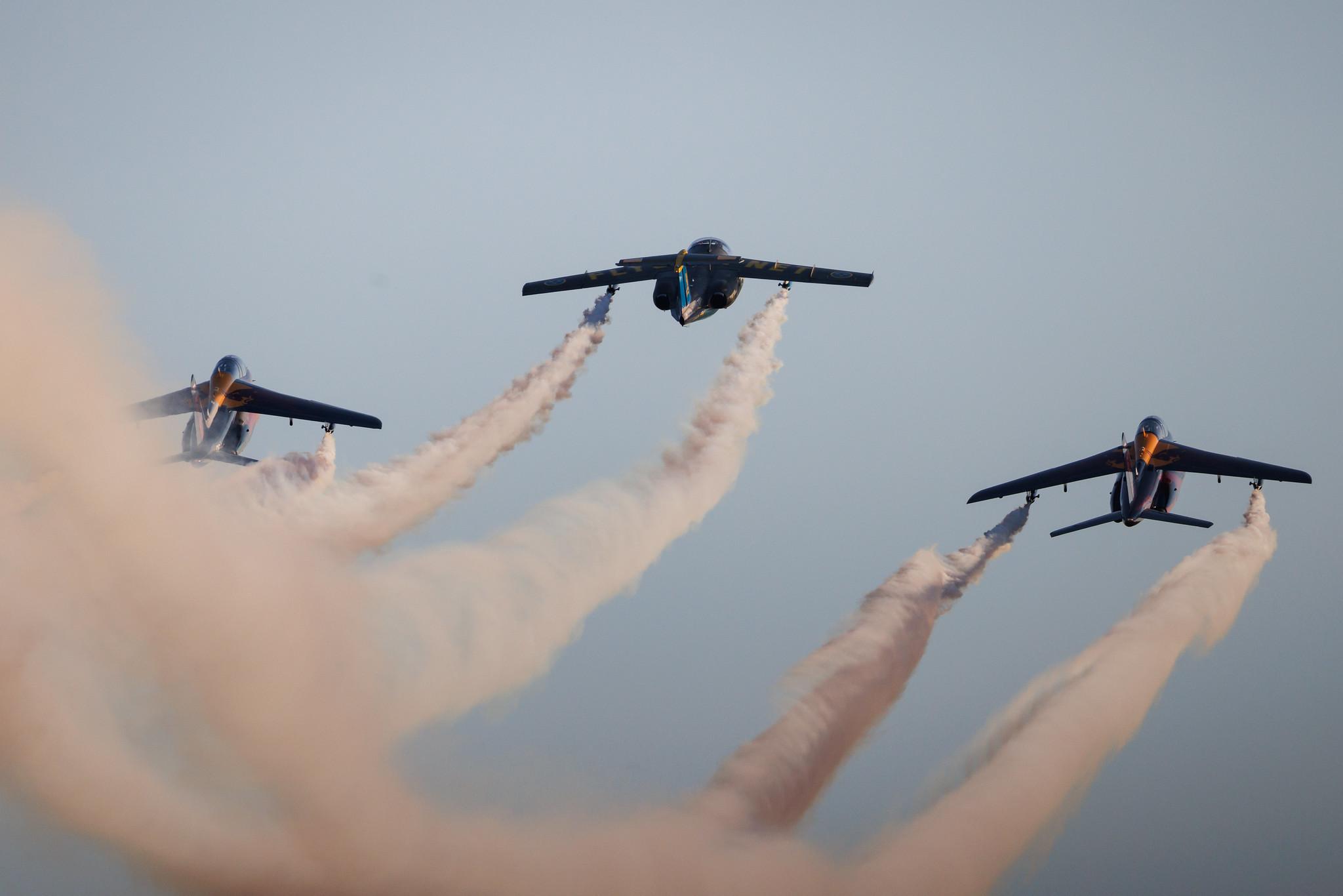 ANTIDOTUM Airshow Leszno: Swedish Air Force | Saab Sk 60 | 60062 | MSN 60-062