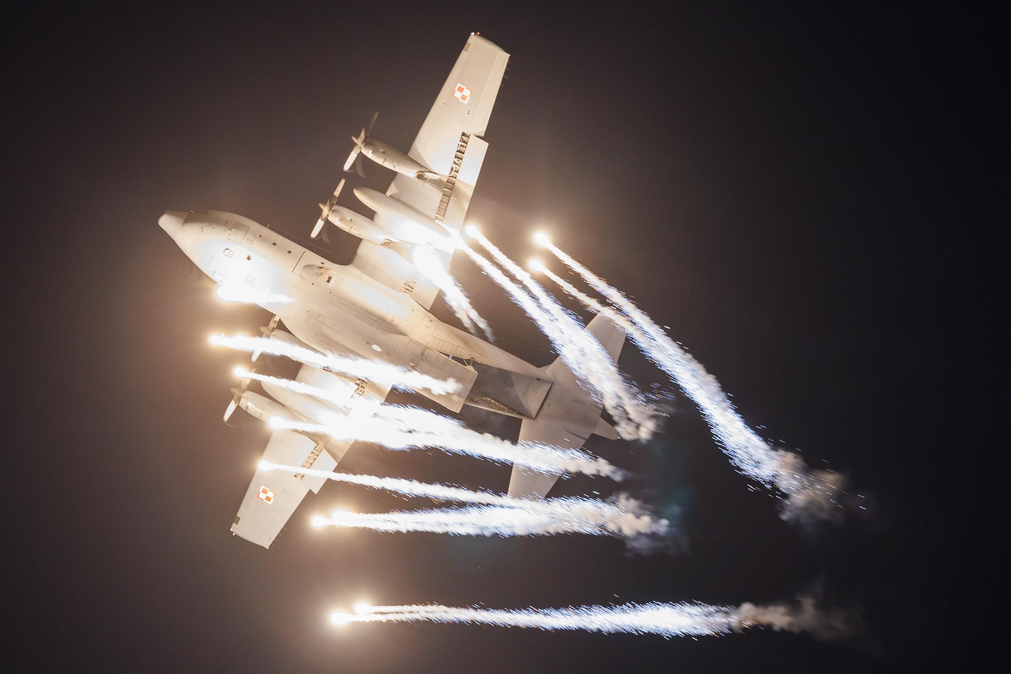 ANTIDOTUM Airshow Leszno: Polish Air Force (/ PLF) | Lockheed C-130E Hercules (L-382) C130 | 1501 | MSN 382-4428