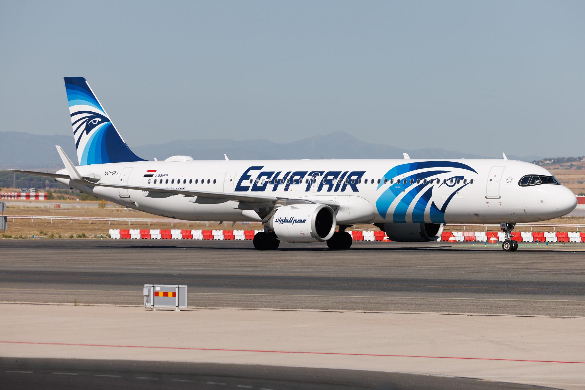 Madrid Barajas Airport: Egyptair (MS / MSR) | Airbus A321-251NX A21N | SU-GFX | MSN 11557
