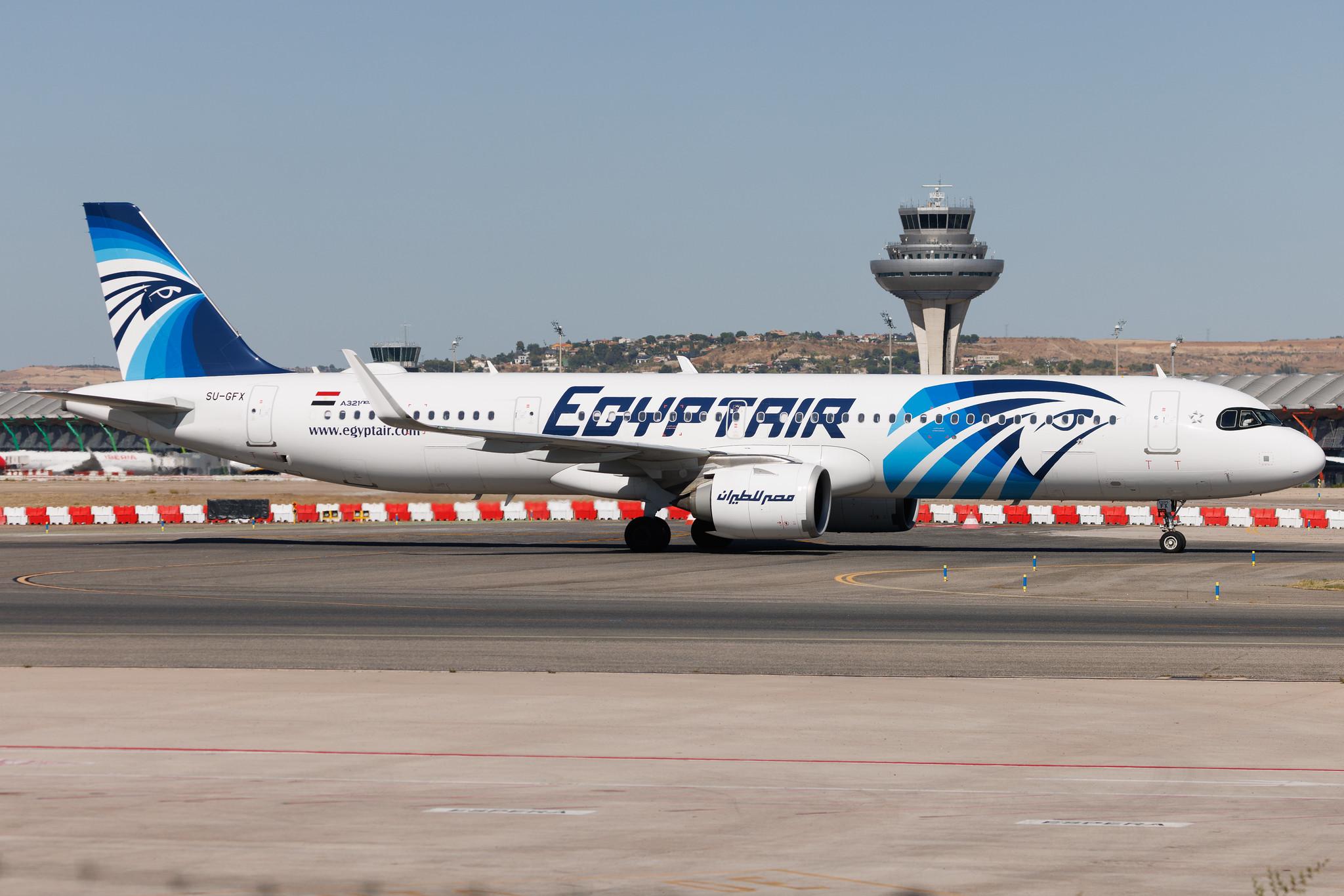 Madrid Barajas Airport: Egyptair (MS / MSR) | Airbus A321-251NX A21N | SU-GFX | MSN 11557