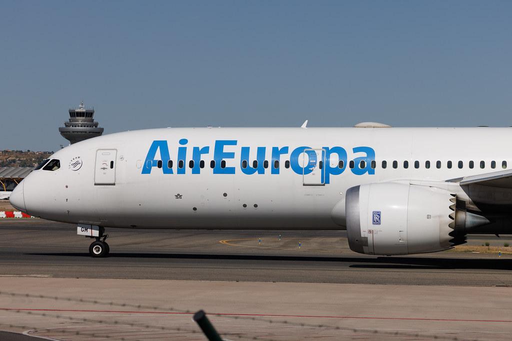Madrid Barajas Airport: Air Europa (UX / AEA) | Boeing 787-9 Dreamliner B789 | EC-NGM | MSN 62517