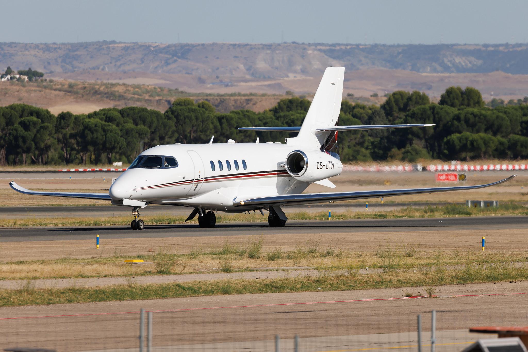 Madrid Barajas Airport: NetJets Europe (/ NJE) | Cessna 680A Citation Latitude C68A | CS-LTN | MSN 680A-0228