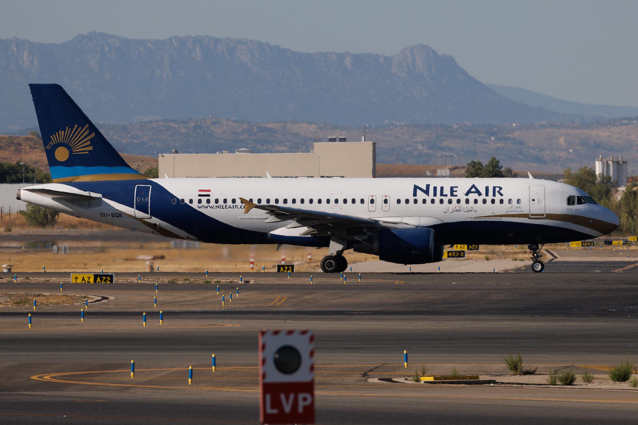 Madrid Barajas Airport: Nile Air (NP / NIA) | Airbus A320-214 A320 | SU-BQK | MSN 03925