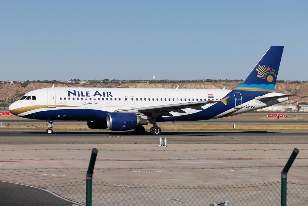 Madrid Barajas Airport: Nile Air (NP / NIA) | Airbus A320-214 A320 | SU-BQK | MSN 03925