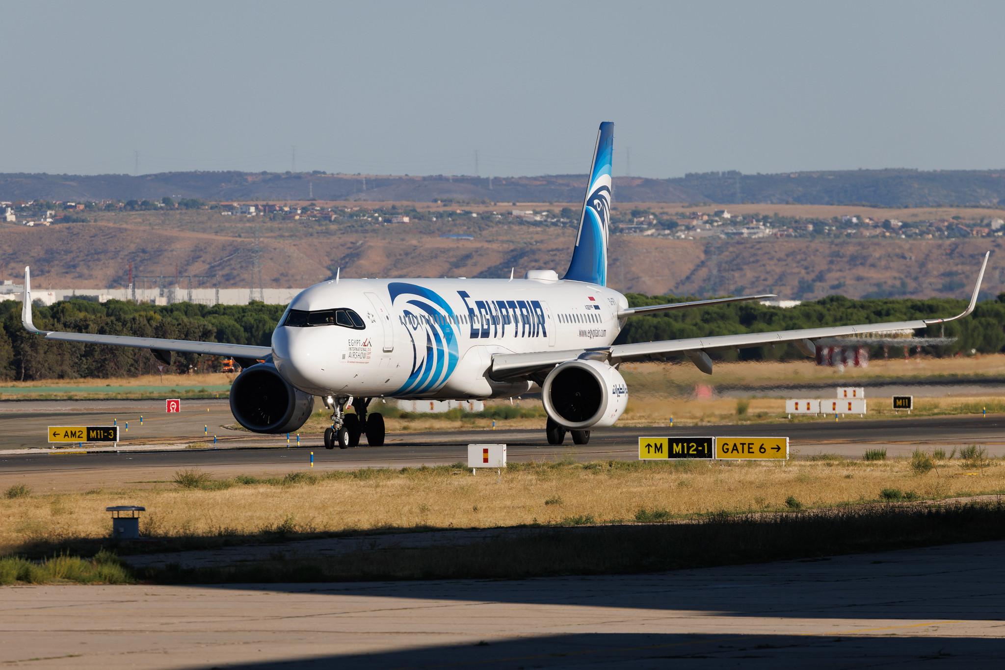 Madrid Barajas Airport: Egyptair (MS / MSR) | Airbus A321-251NX A21N | SU-GFX | MSN 11557